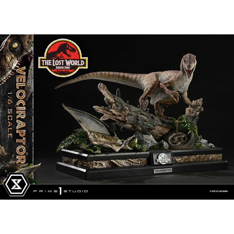 Prime 1 Studio - Jurassic Park II - statua Legacy Museum Collection 1/6 Velociraptor Versione Bonus 41 cm