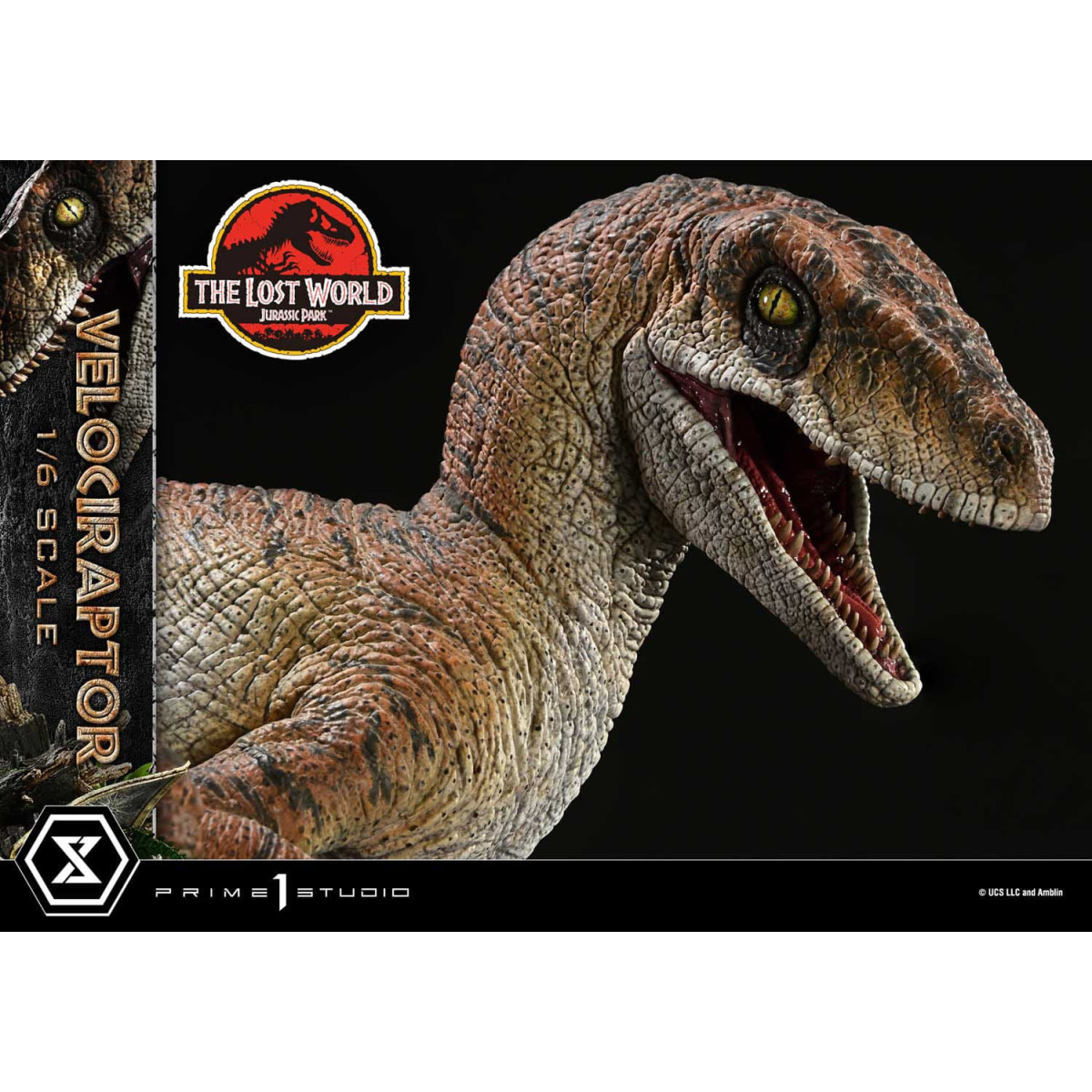 Prime 1 Studio - Jurassic Park II - statua Legacy Museum Collection 1/6 Velociraptor Versione Bonus 41 cm