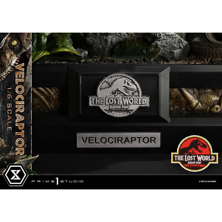 Prime 1 Studio - Jurassic Park II - statua Legacy Museum Collection 1/6 Velociraptor Versione Bonus 41 cm