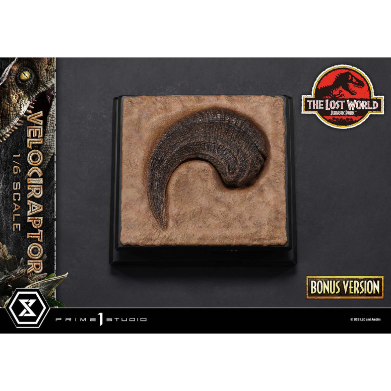 Prime 1 Studio - Jurassic Park II - statua Legacy Museum Collection 1/6 Velociraptor Versione Bonus 41 cm