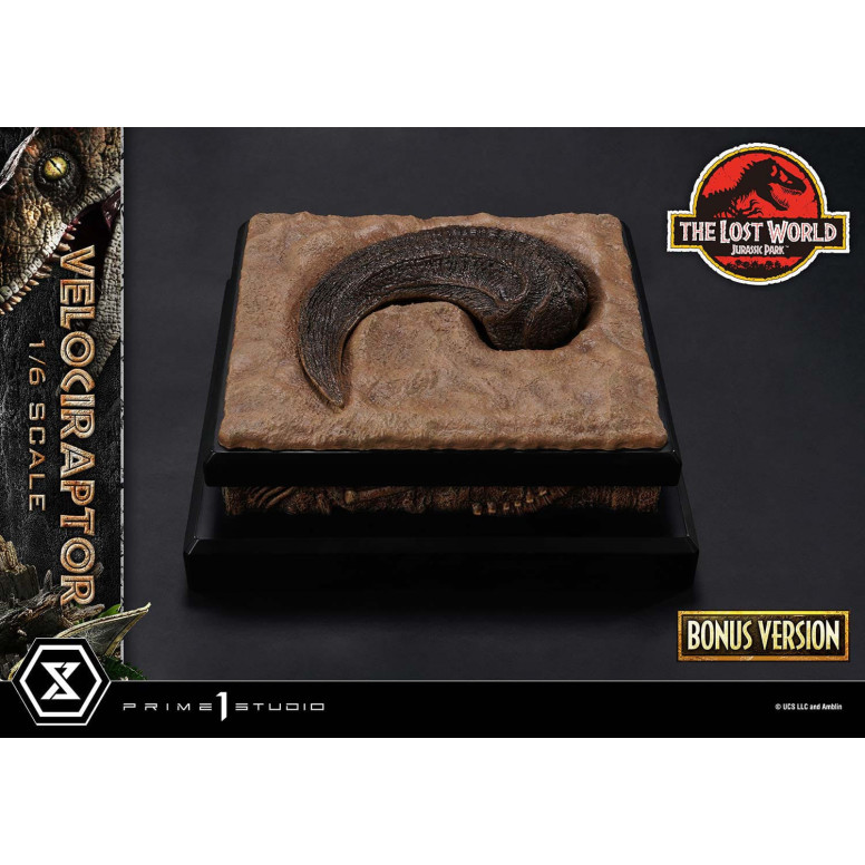 Prime 1 Studio - Jurassic Park II - statua Legacy Museum Collection 1/6 Velociraptor Versione Bonus 41 cm