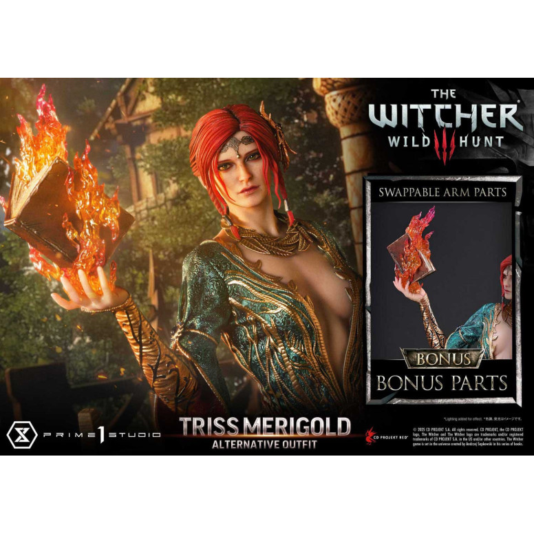 Prime 1 Studio - The Witcher 3: Caccia Selvaggia - statua 1/4 Triss Merigold Versione Bonus 52 cm