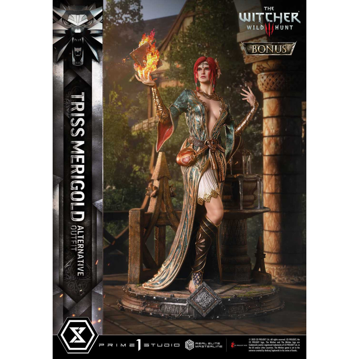 Prime 1 Studio - The Witcher 3: Caccia Selvaggia - statua 1/4 Triss Merigold Versione Bonus 52 cm