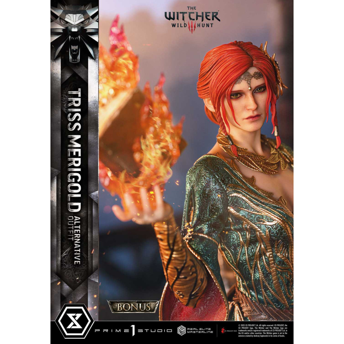 Prime 1 Studio - The Witcher 3: Caccia Selvaggia - statua 1/4 Triss Merigold Versione Bonus 52 cm