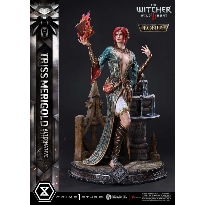Prime 1 Studio - The Witcher 3: Caccia Selvaggia - statua 1/4 Triss Merigold Versione Bonus 52 cm