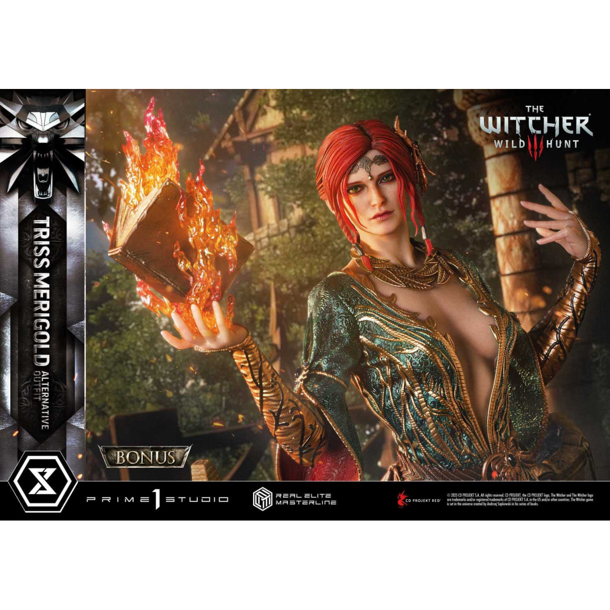 Prime 1 Studio - The Witcher 3: Caccia Selvaggia - statua 1/4 Triss Merigold Versione Bonus 52 cm