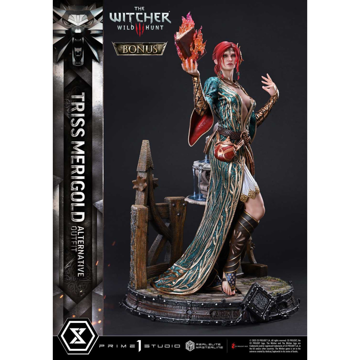 Prime 1 Studio - The Witcher 3: Caccia Selvaggia - statua 1/4 Triss Merigold Versione Bonus 52 cm