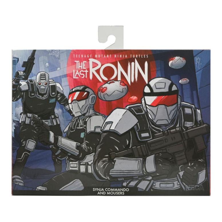 NECA - IDW Comics - Synja Commando con Mousers - L'ultimo Ronin - TMNT