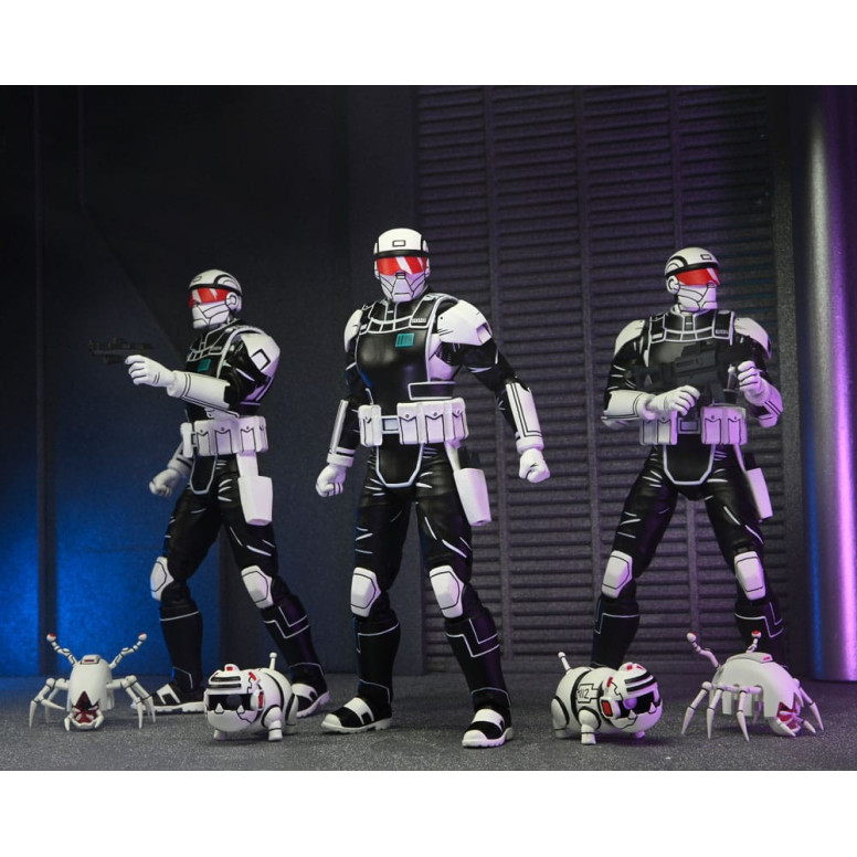 NECA - IDW Comics - Synja Commando con Mousers - L'ultimo Ronin - TMNT