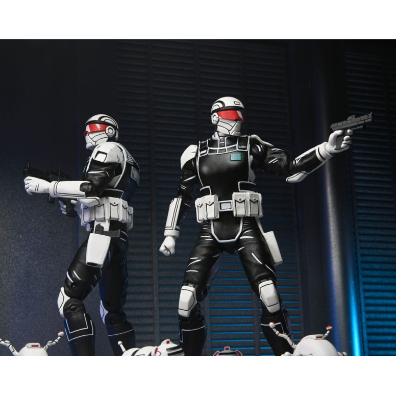 NECA - IDW Comics - Synja Commando con Mousers - L'ultimo Ronin - TMNT