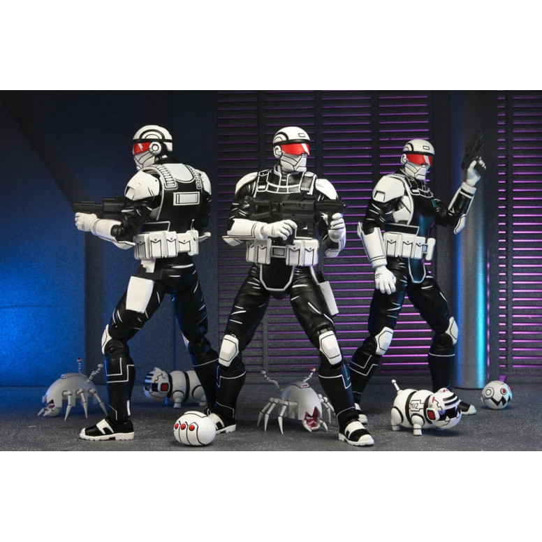 NECA - IDW Comics - Synja Commando con Mousers - L'ultimo Ronin - TMNT
