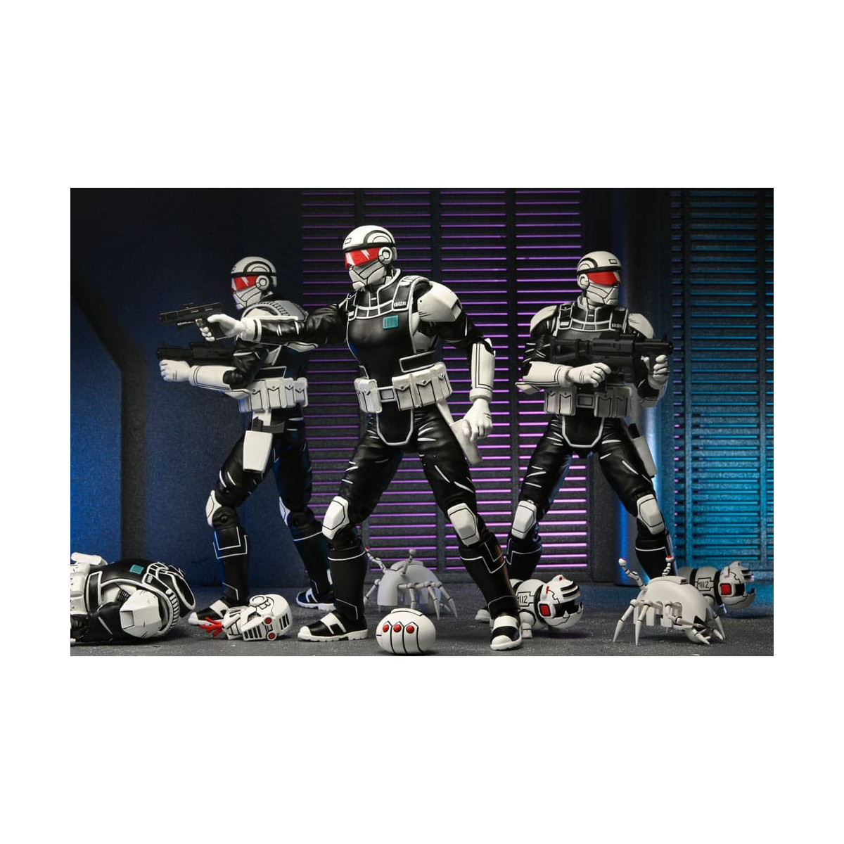 NECA - IDW Comics - Synja Commando con Mousers - L'ultimo Ronin - TMNT