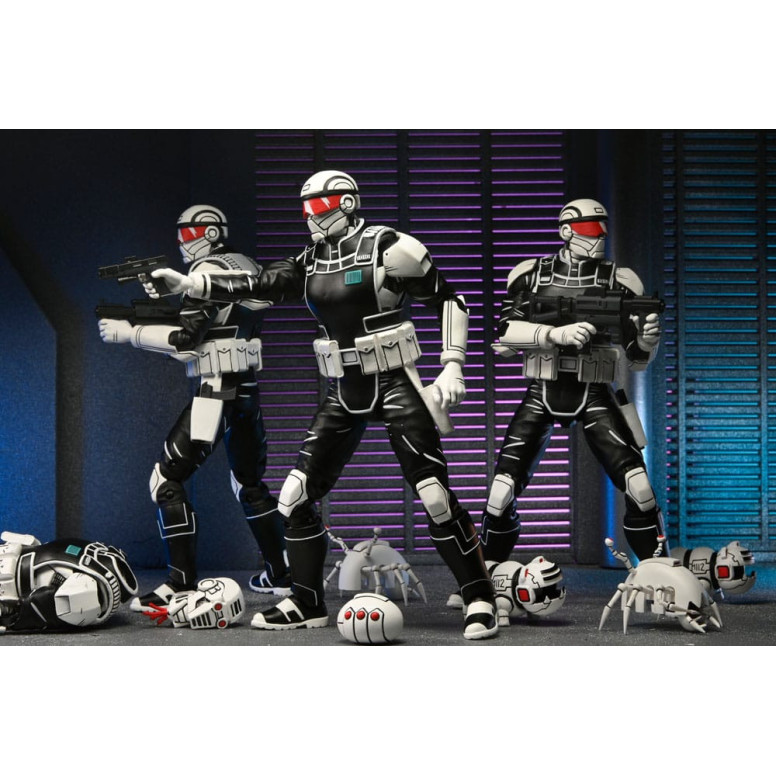NECA - IDW Comics - Synja Commando con Mousers - L'ultimo Ronin - TMNT