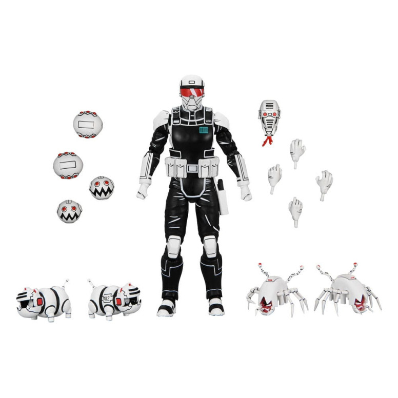 NECA - IDW Comics - Synja Commando con Mousers - L'ultimo Ronin - TMNT