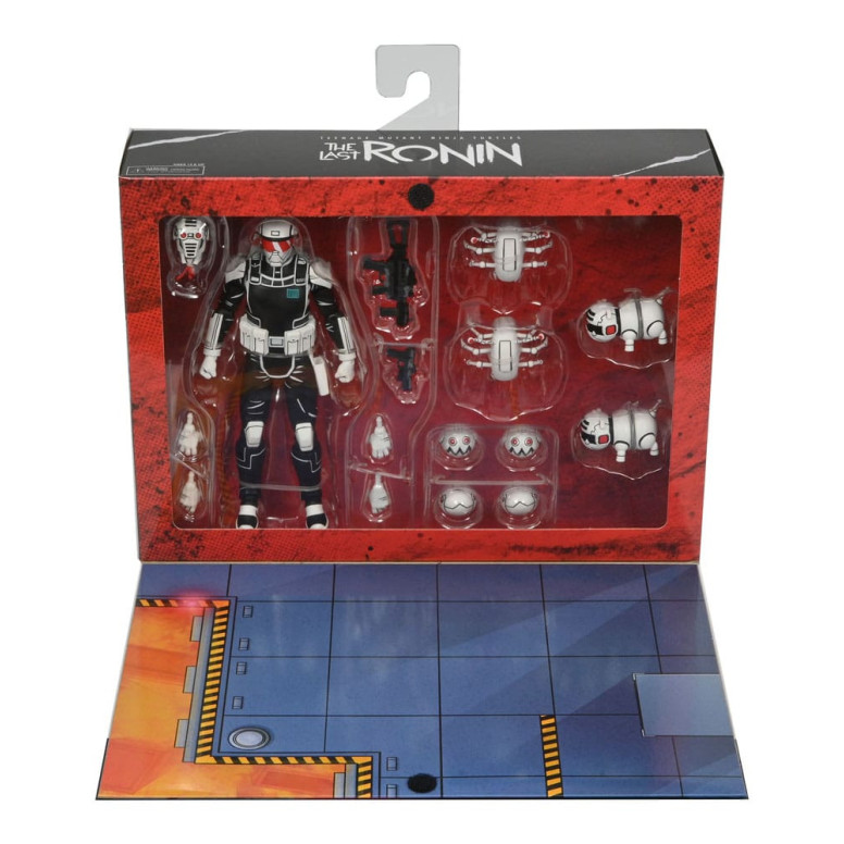 NECA - IDW Comics - Synja Commando con Mousers - L'ultimo Ronin - TMNT