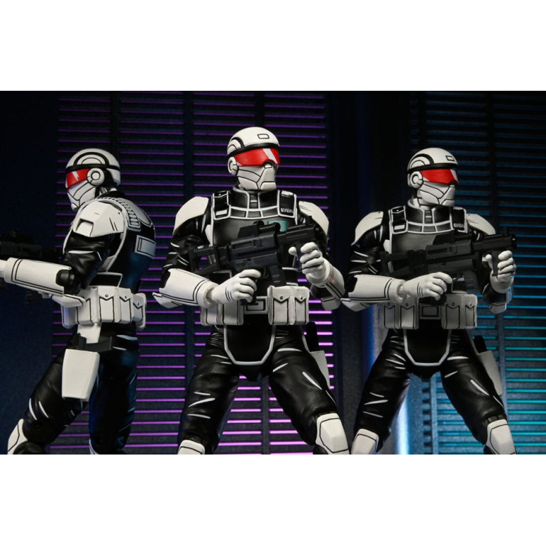 NECA - IDW Comics - Synja Commando con Mousers - L'ultimo Ronin - TMNT