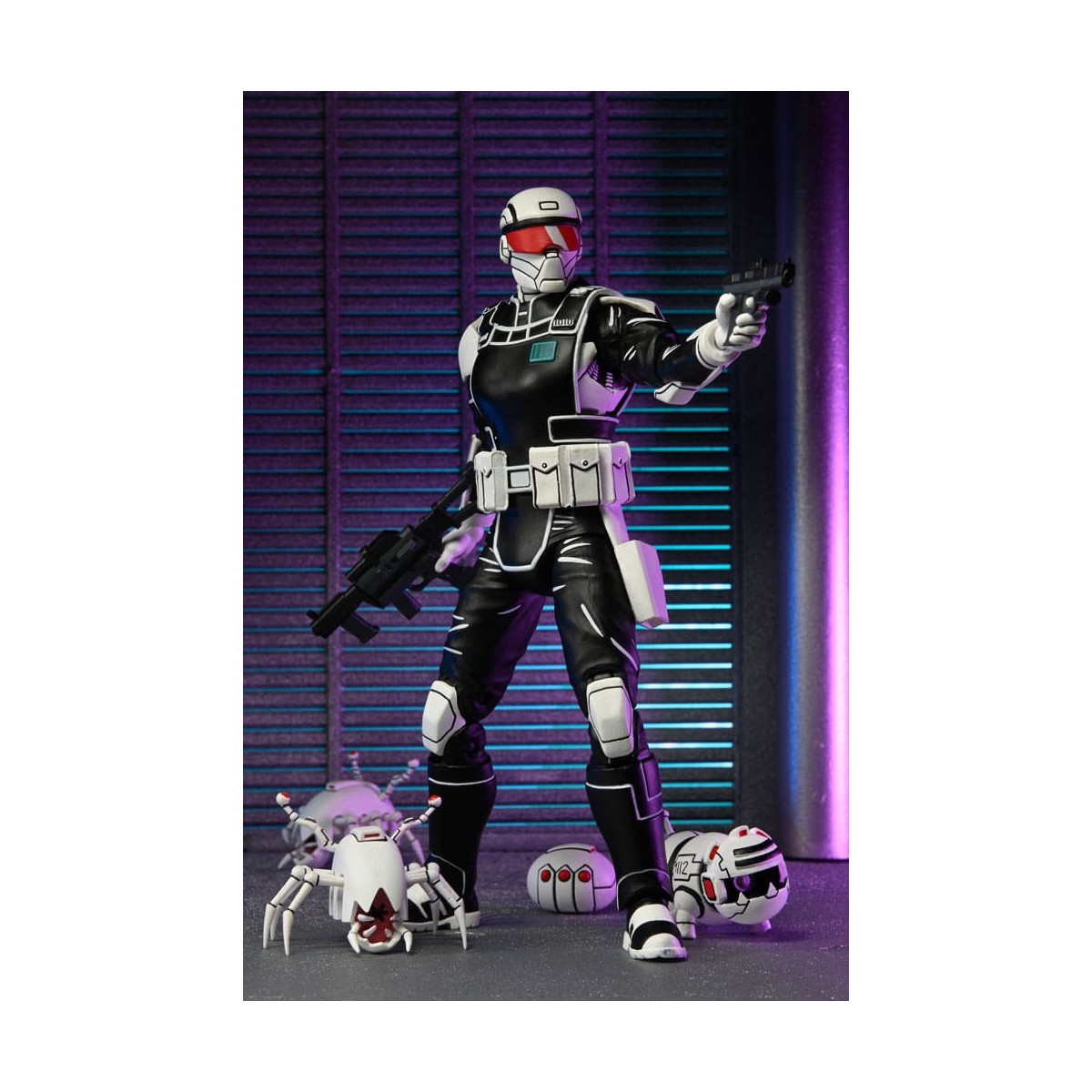 NECA - IDW Comics - Synja Commando con Mousers - L'ultimo Ronin - TMNT