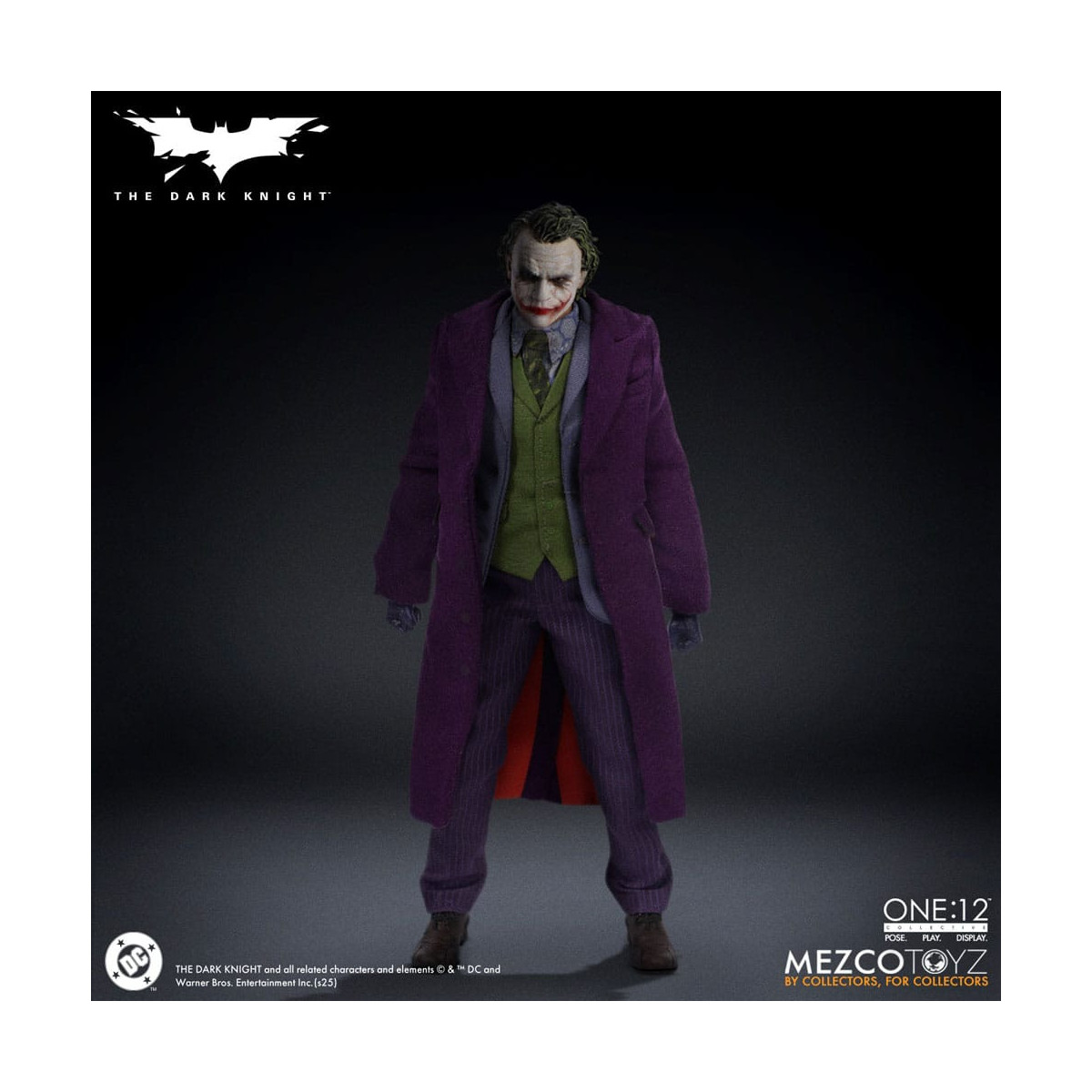 Mezco One 12 - Batman Il Cavaliere Oscuro - Il Joker - DC Comics