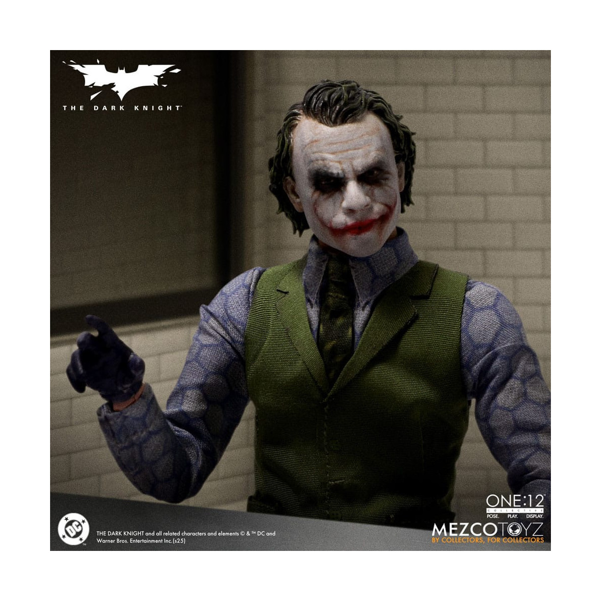 Mezco One 12 - Batman Il Cavaliere Oscuro - Il Joker - DC Comics