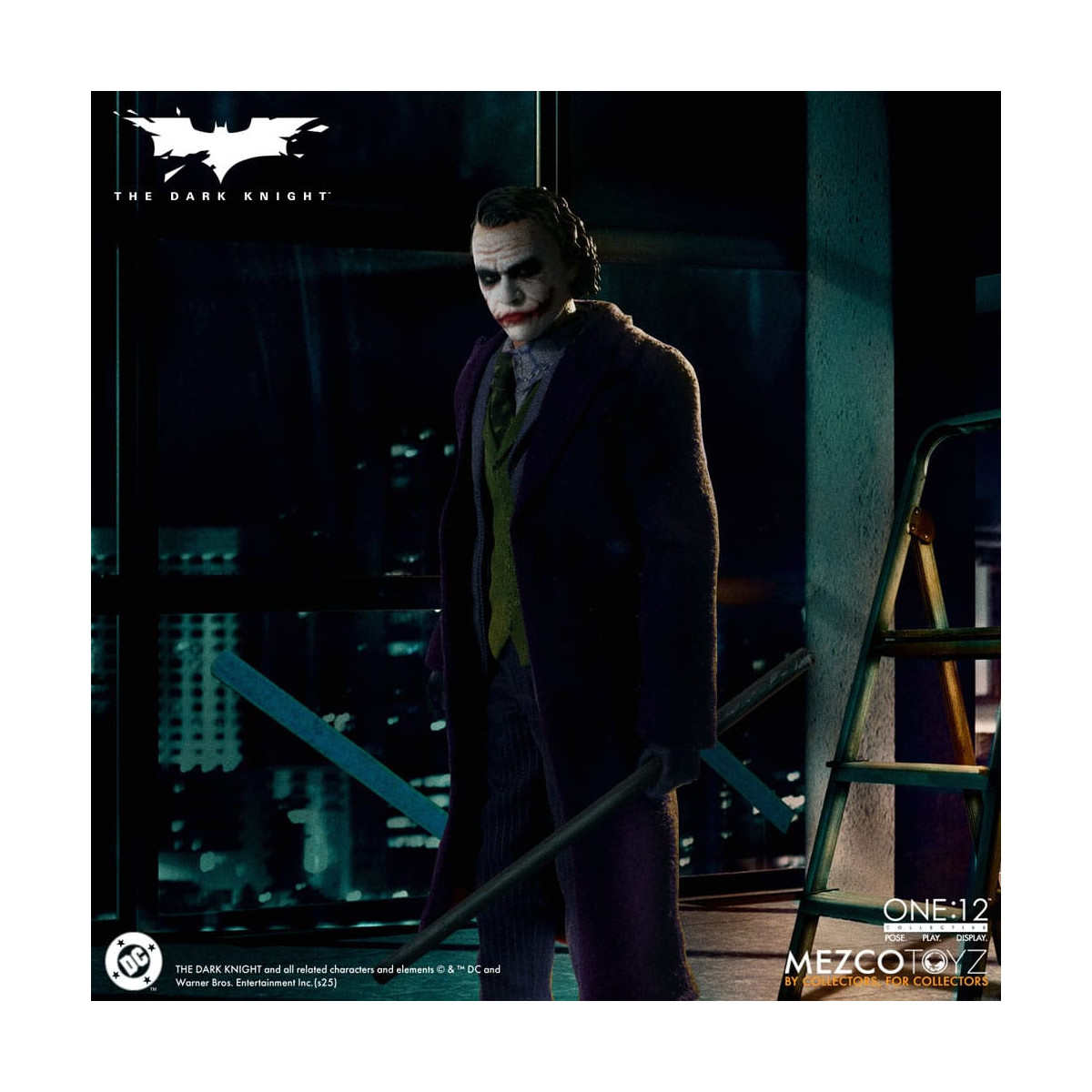 Mezco One 12 - Batman Il Cavaliere Oscuro - Il Joker - DC Comics