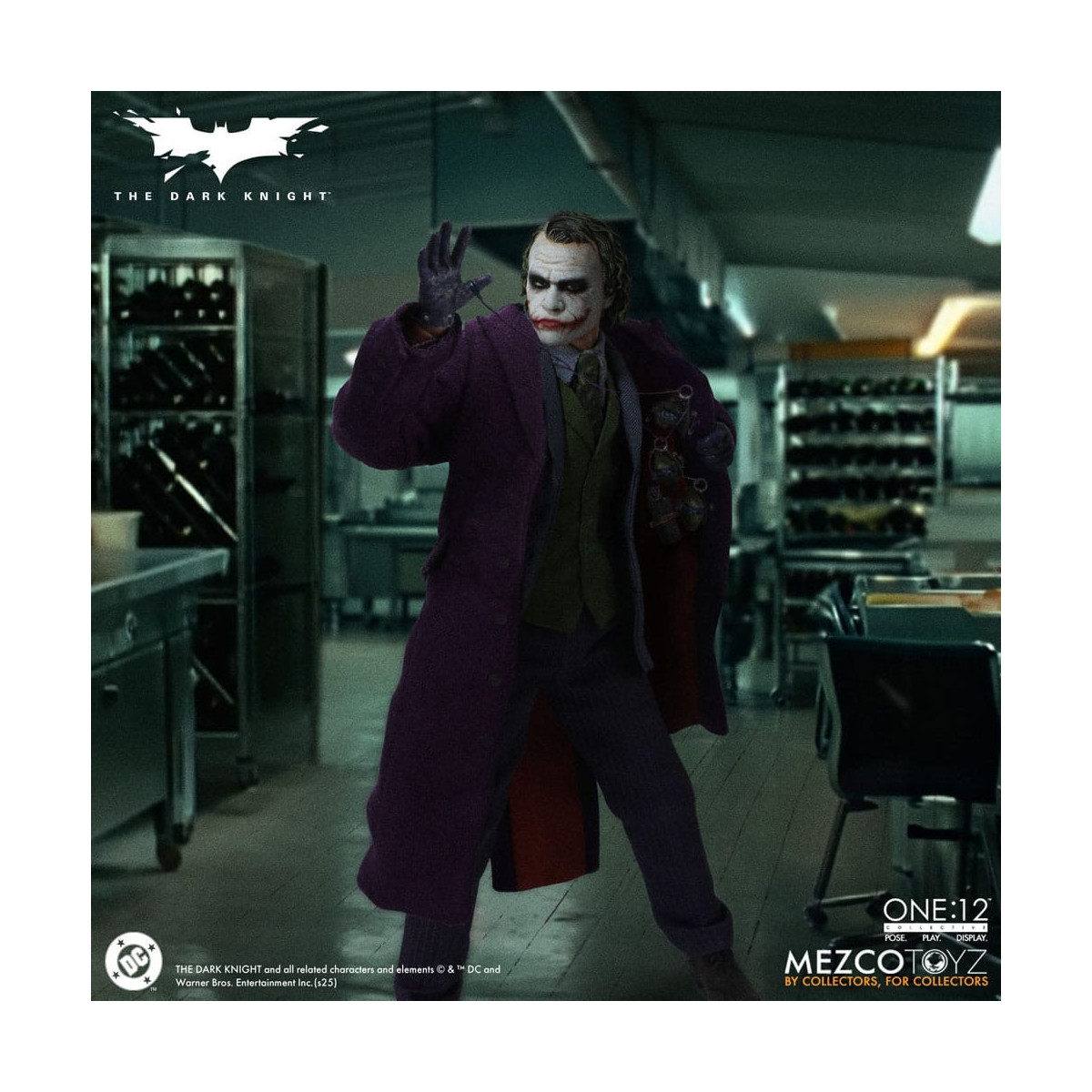 Mezco One 12 - Batman Il Cavaliere Oscuro - Il Joker - DC Comics