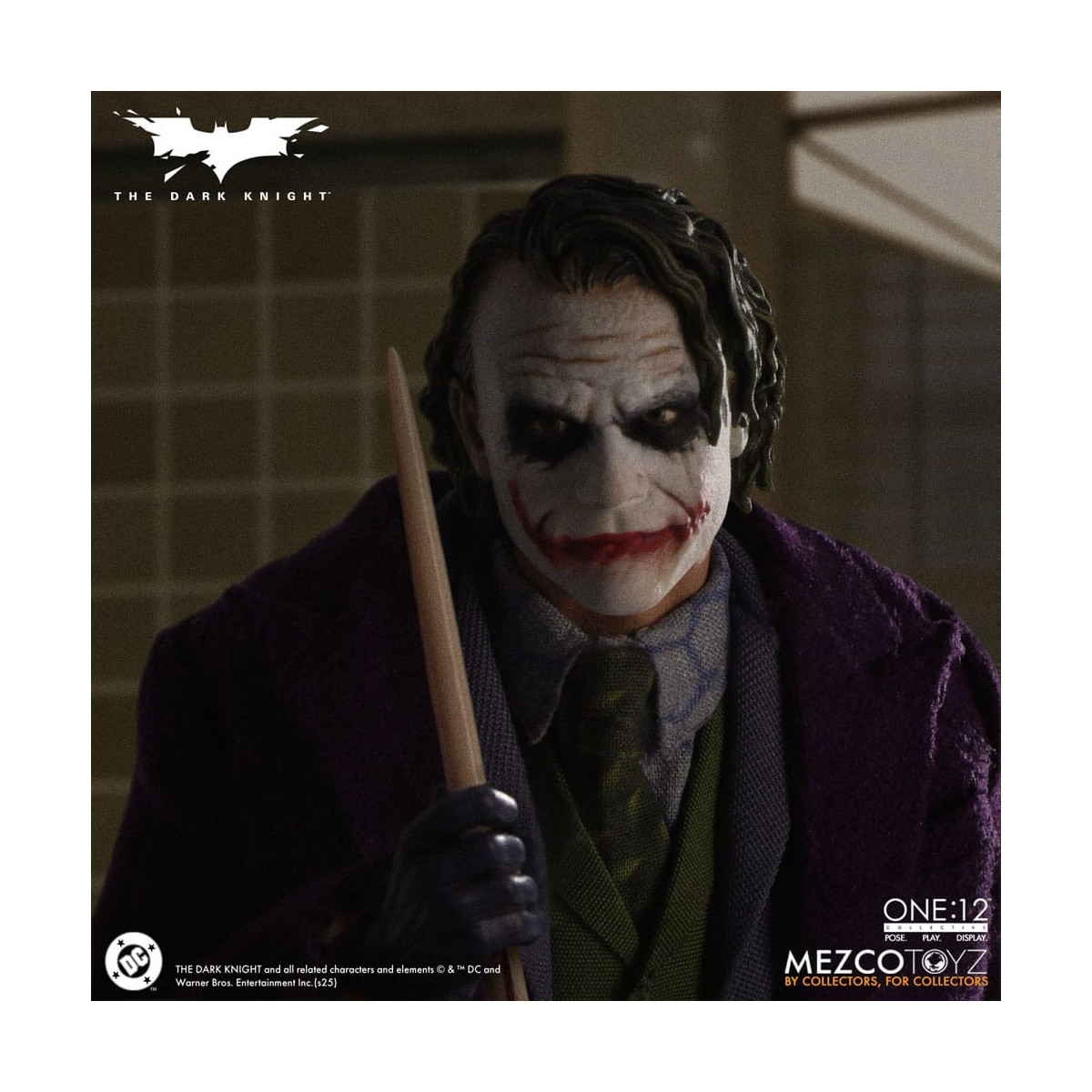 Mezco One 12 - Batman Il Cavaliere Oscuro - Il Joker - DC Comics