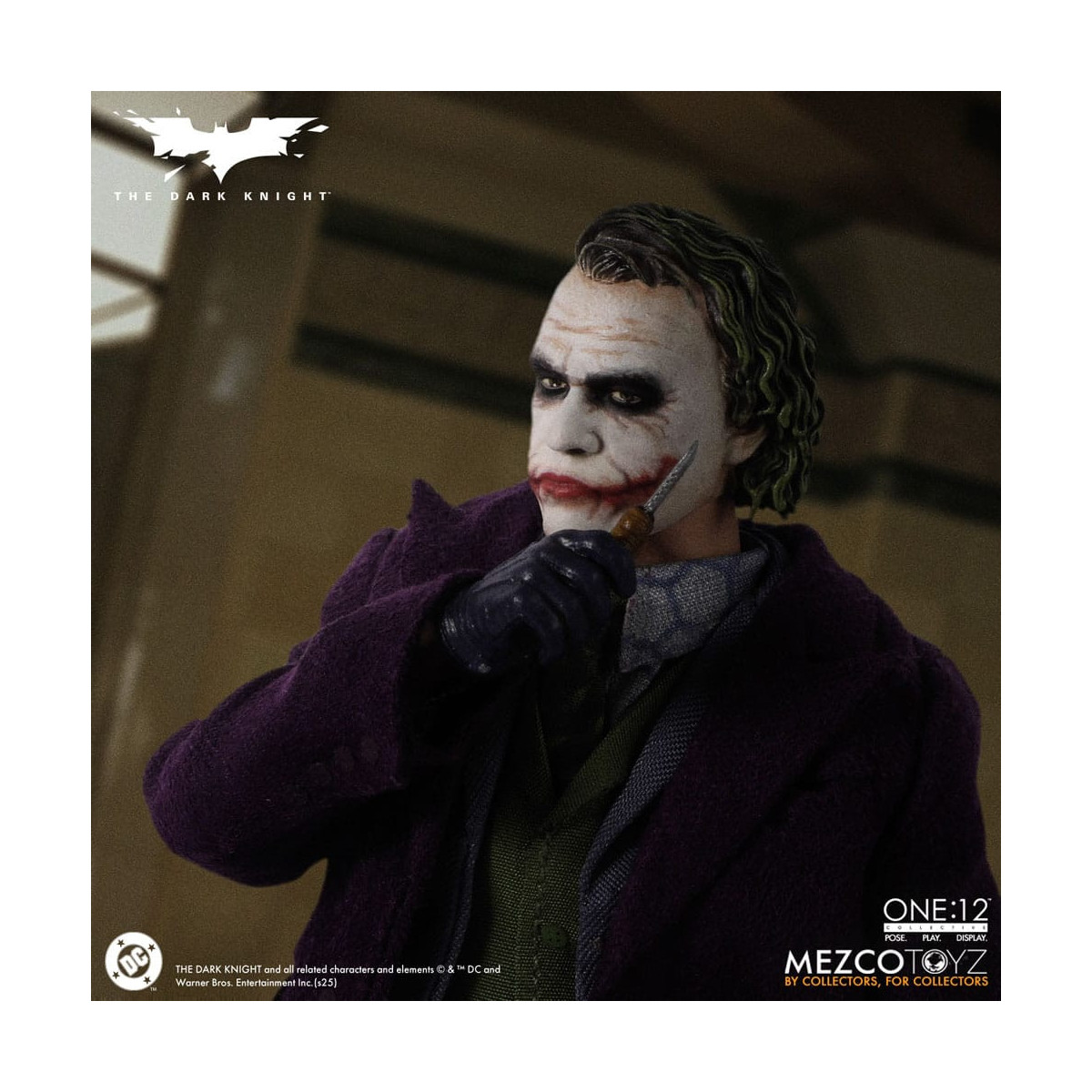 Mezco One 12 - Batman Il Cavaliere Oscuro - Il Joker - DC Comics