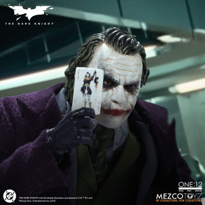 Mezco One 12 - Batman Il Cavaliere Oscuro - Il Joker - DC Comics