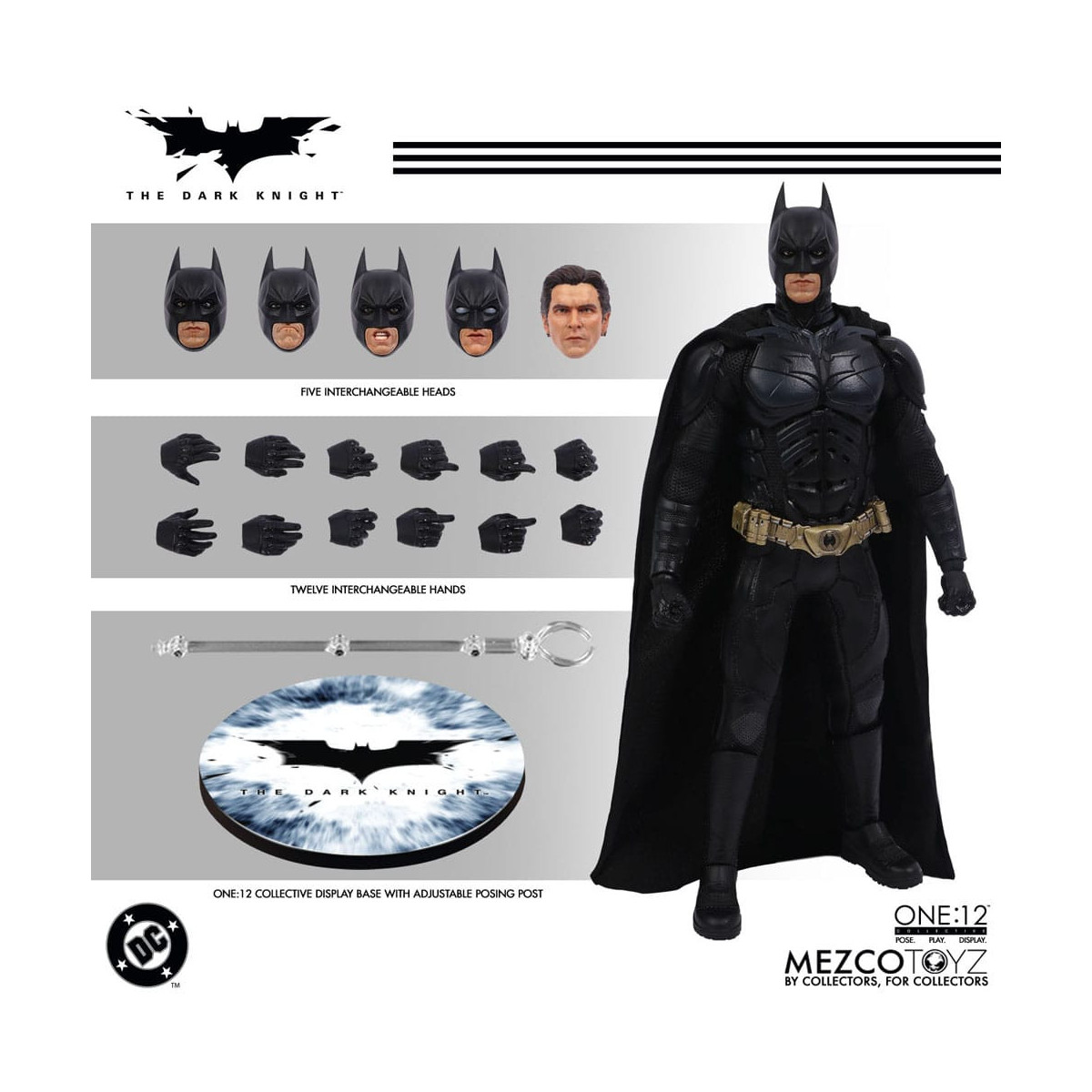 Mezco One 12 - Il Cavaliere Oscuro - BATMAN - DC Comics