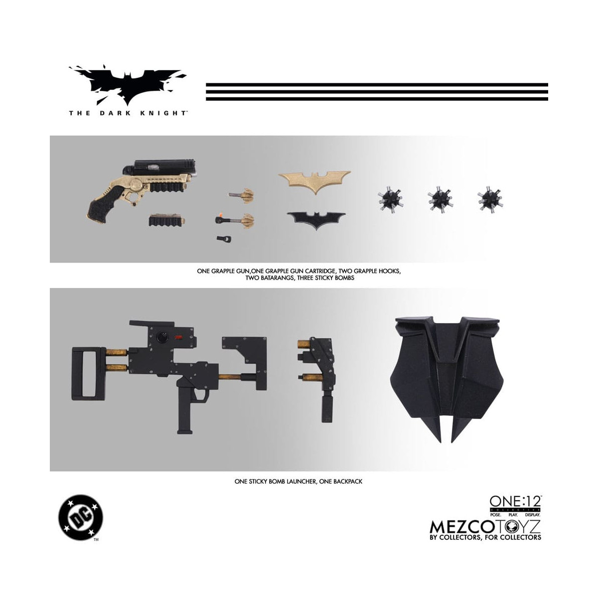 Mezco One 12 - Il Cavaliere Oscuro - BATMAN - DC Comics