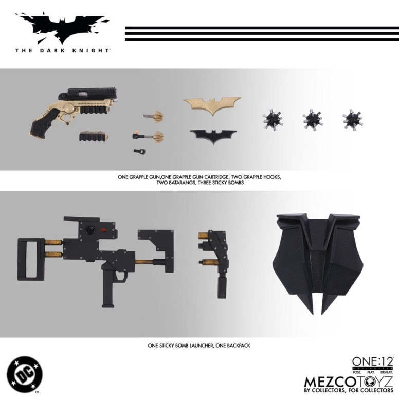 Mezco One 12 - Il Cavaliere Oscuro - BATMAN - DC Comics
