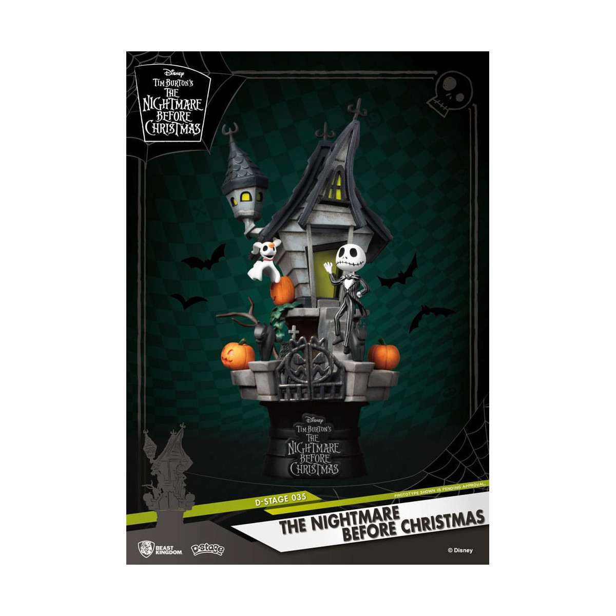 Beast Kingdom Disney - La casa stregata di Jack D-Stage - Il curioso Natale di Mr Jack