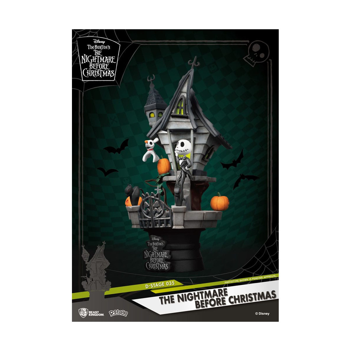 Beast Kingdom Disney - La casa stregata di Jack D-Stage - Il curioso Natale di Mr Jack