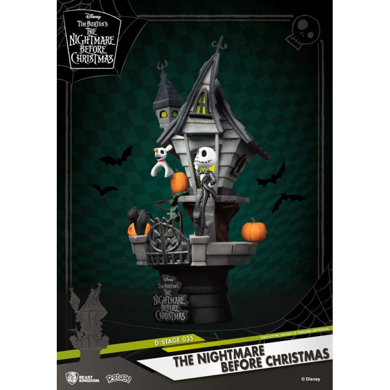 Beast Kingdom Disney - La casa stregata di Jack D-Stage - Il curioso Natale di Mr Jack