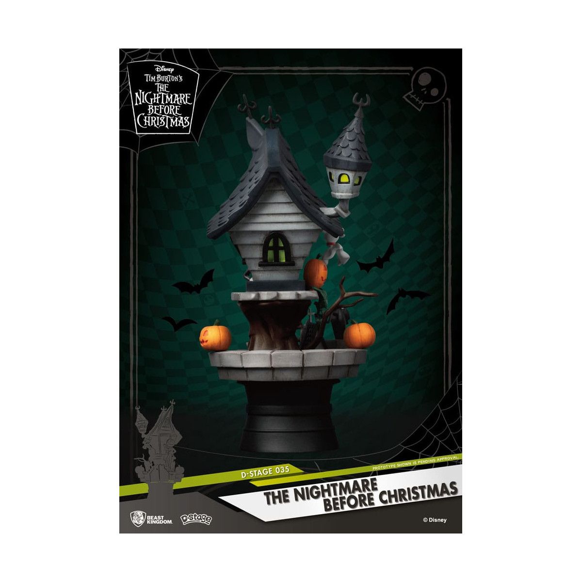 Beast Kingdom Disney - La casa stregata di Jack D-Stage - Il curioso Natale di Mr Jack