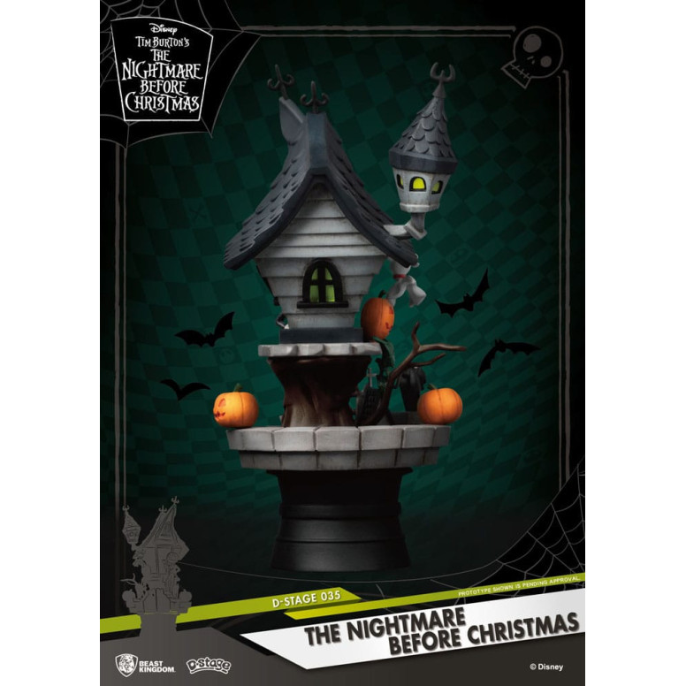 Beast Kingdom Disney - La casa stregata di Jack D-Stage - Il curioso Natale di Mr Jack