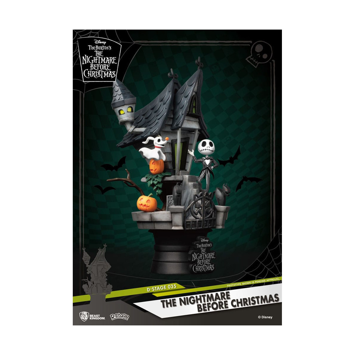 Beast Kingdom Disney - La casa stregata di Jack D-Stage - Il curioso Natale di Mr Jack
