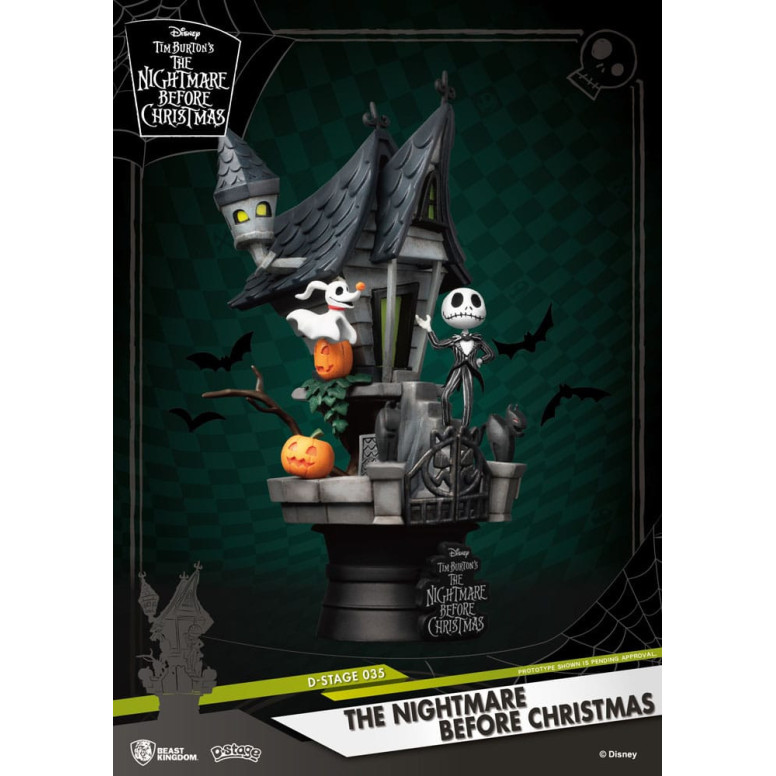 Beast Kingdom Disney - La casa stregata di Jack D-Stage - Il curioso Natale di Mr Jack