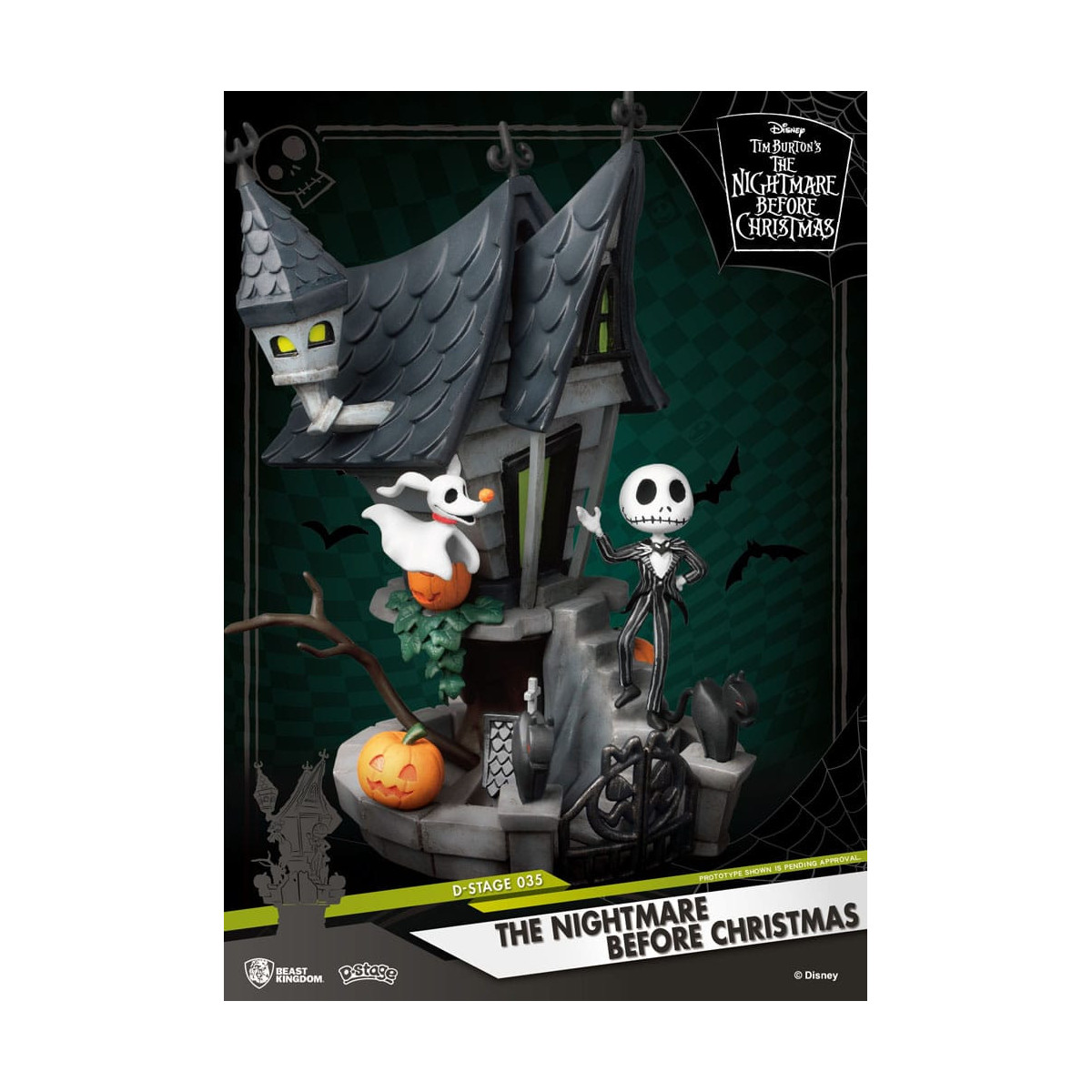 Beast Kingdom Disney - La casa stregata di Jack D-Stage - Il curioso Natale di Mr Jack
