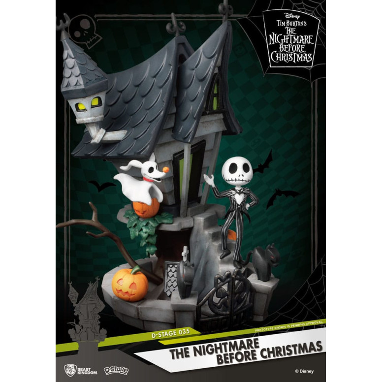 Beast Kingdom Disney - La casa stregata di Jack D-Stage - Il curioso Natale di Mr Jack