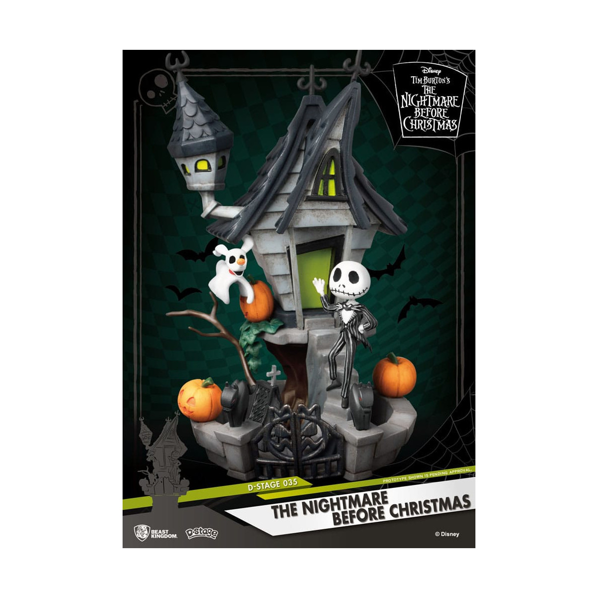Beast Kingdom Disney - La casa stregata di Jack D-Stage - Il curioso Natale di Mr Jack