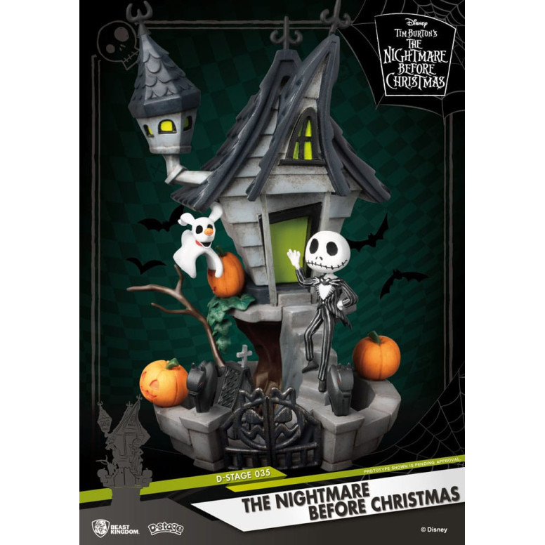 Beast Kingdom Disney - La casa stregata di Jack D-Stage - Il curioso Natale di Mr Jack
