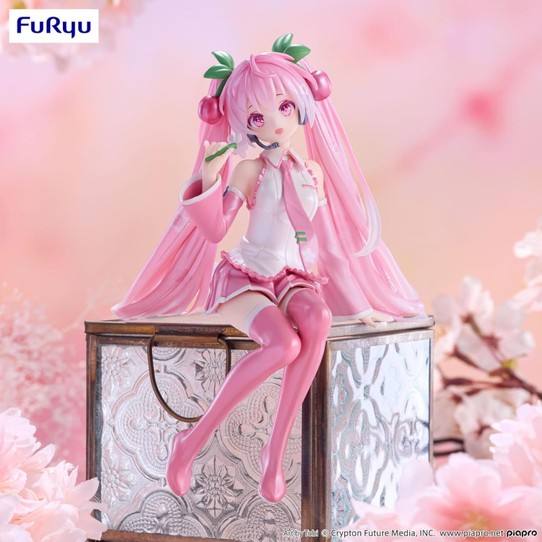 Furyu - SAKURA MIKU 2024 Versione COLORE PERLA - Tappo per spaghetti
