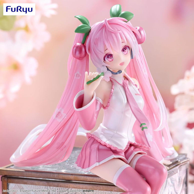 Furyu - SAKURA MIKU 2024 Versione COLORE PERLA - Tappo per spaghetti
