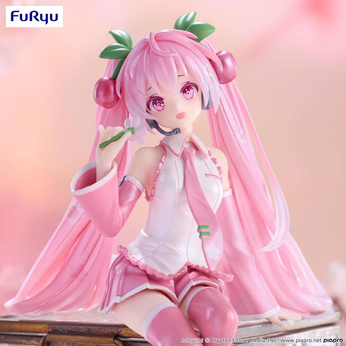 Furyu - SAKURA MIKU 2024 Versione COLORE PERLA - Tappo per spaghetti