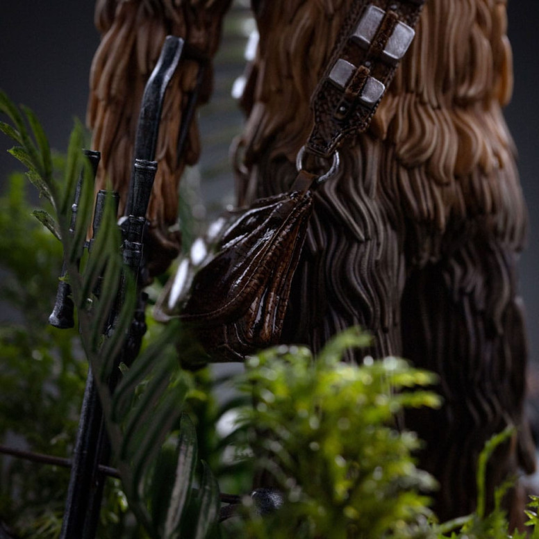Iron Studios Star Wars - Chewbacca e Tokkat Art Scale 1/10 - Il ritorno dello Jedi