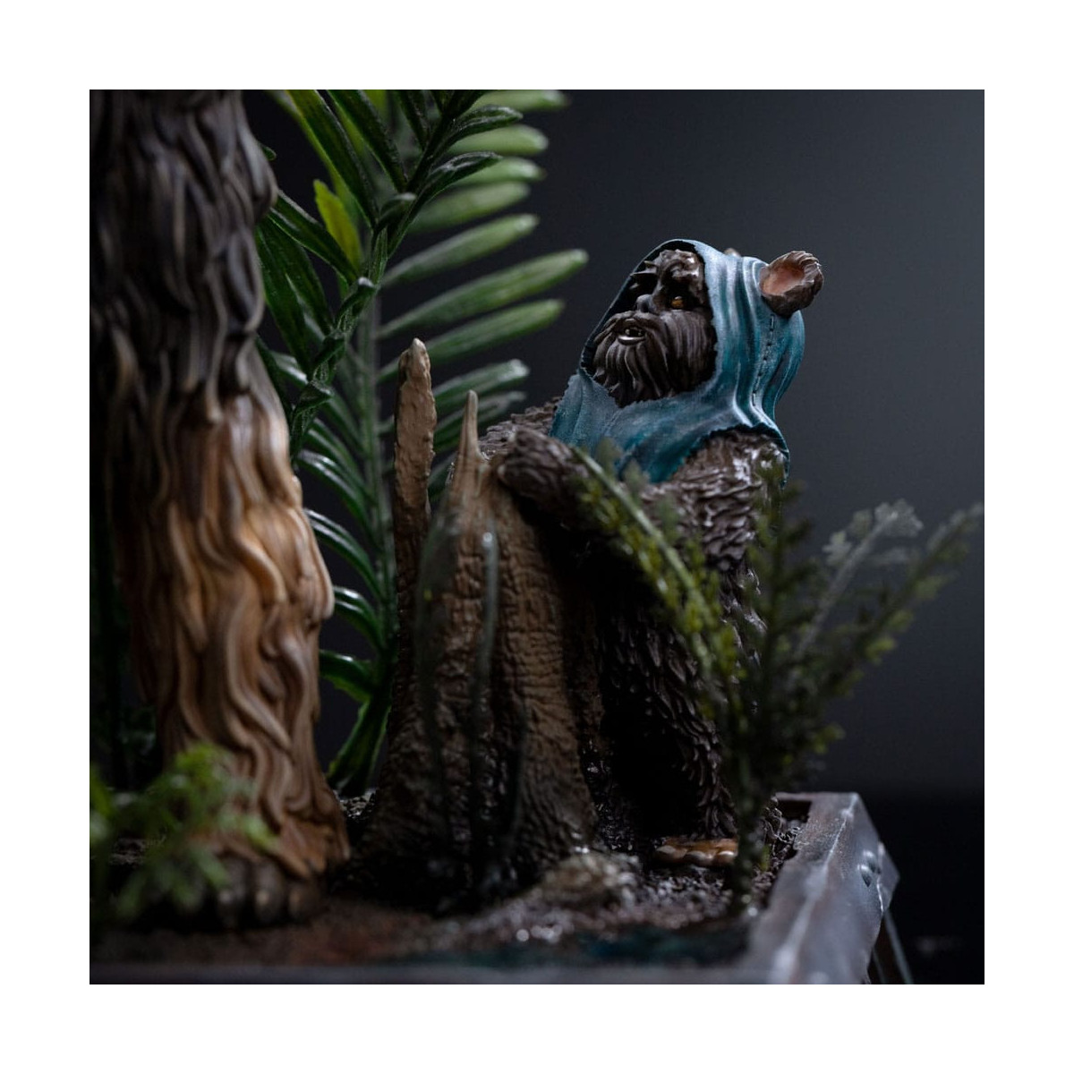 Iron Studios Star Wars - Chewbacca e Tokkat Art Scale 1/10 - Il ritorno dello Jedi