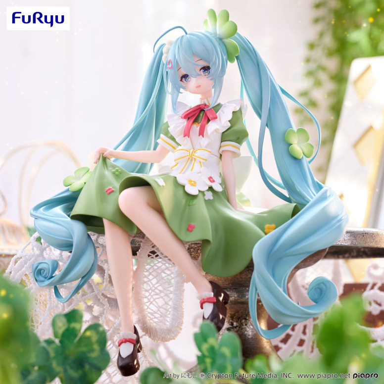 Furyu - HATSUNE MIKU FLOWER FAIRY CLOVER Version - Tappo per tagliatelle