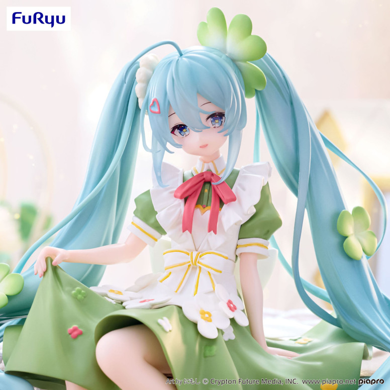 Furyu - HATSUNE MIKU FLOWER FAIRY CLOVER Version - Tappo per tagliatelle