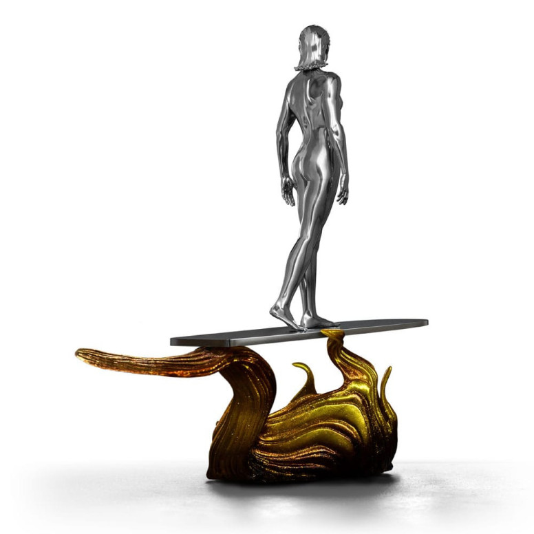 Iron Studios - Marvel Fantastic 4 - Silver Surfer Art Scale 1/10